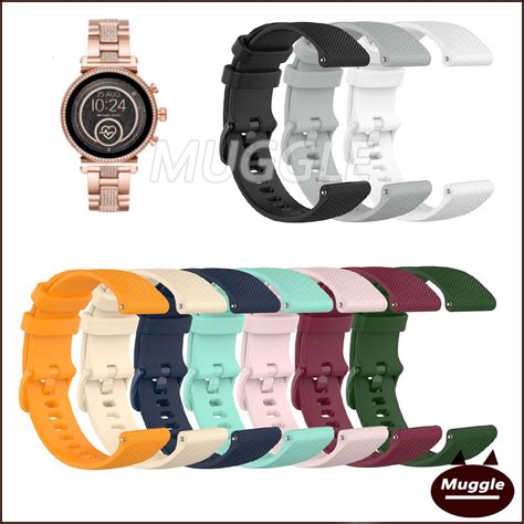 michael kors sofie silicone strap